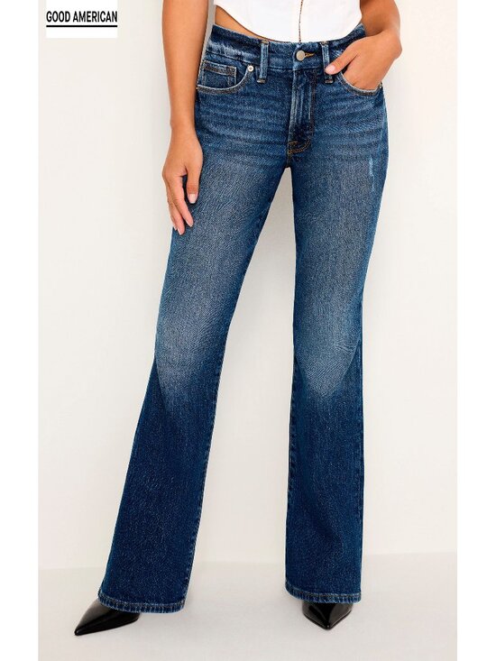 Good American Denim - GOOD AMERICAN NWT GOOD PETITE INDIGO704 BOOTCUT JEAN. SIZE 4/27